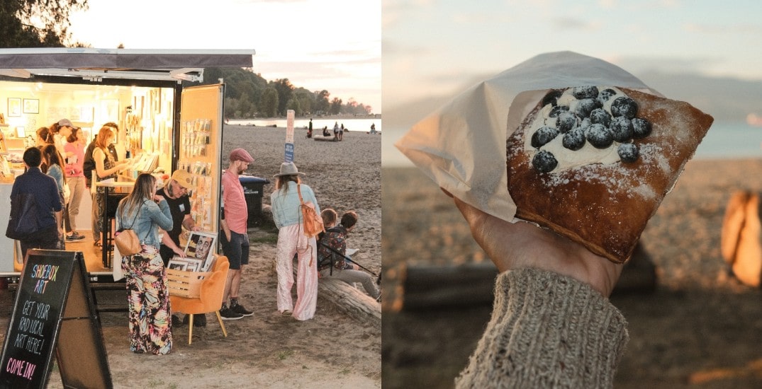 Vancouver’s free oceanside Vegan Night Market returns this summer